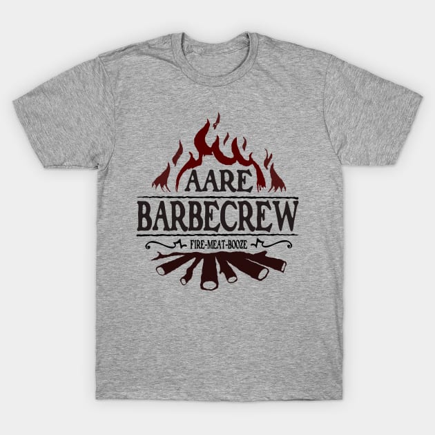 Barbecrew White T-Shirt by Toschter